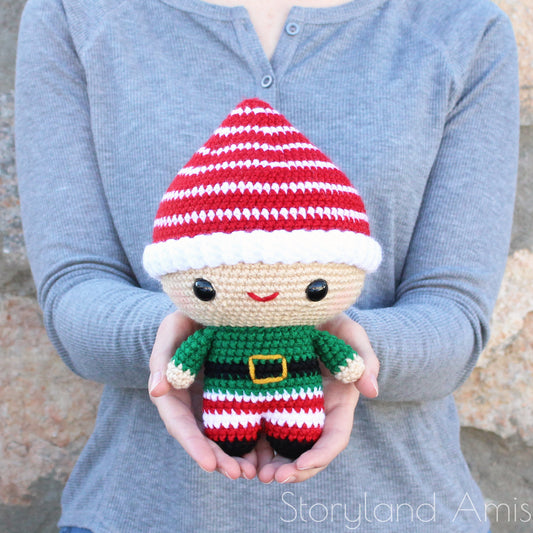 PATTERN Presley the Cuddle-Sized Elf Amigurumi