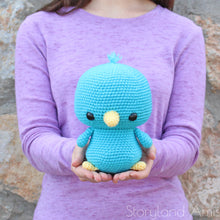 PATTERN Oliver the Cuddle-Sized Bluebird Amigurumi