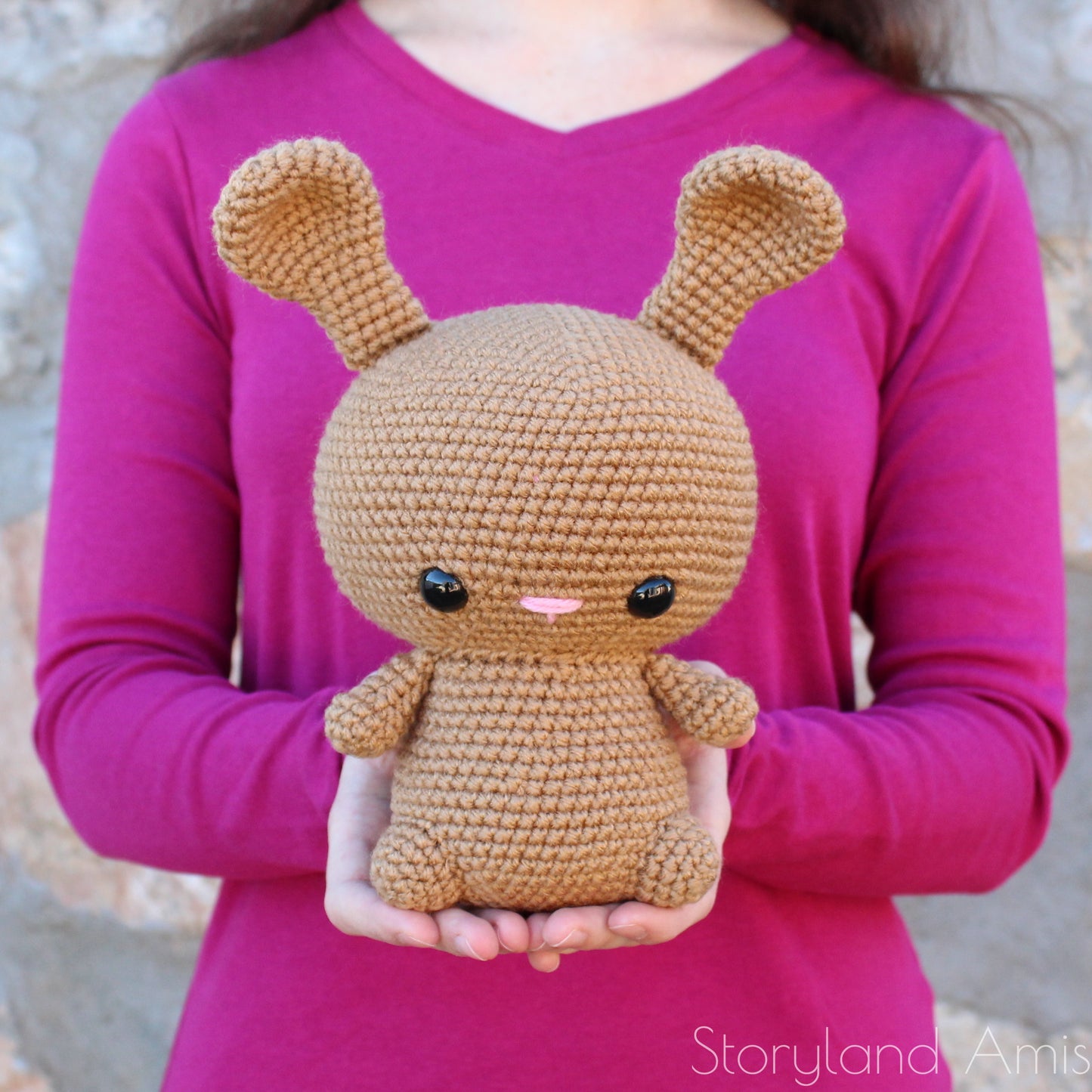 PATTERN Mocha the Cuddle-Sized Bunny Amigurumi
