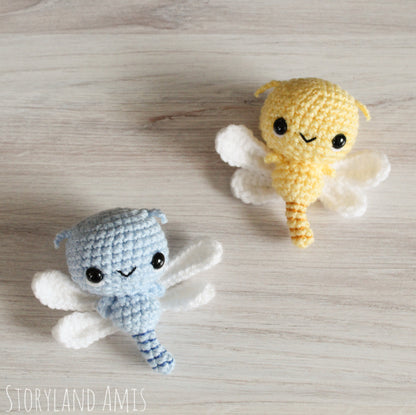 PATTERN Dash the Baby Dragonfly Amigurumi