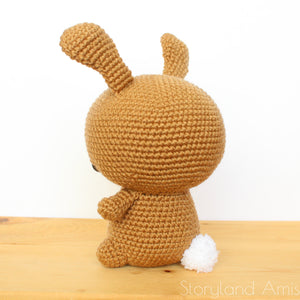 PATTERN Mocha the Cuddle-Sized Bunny Amigurumi