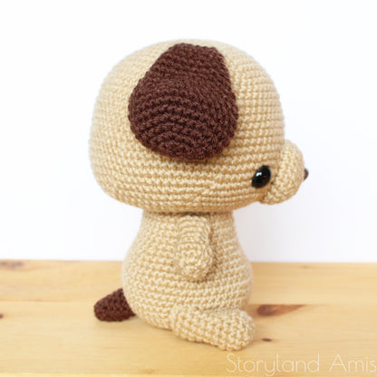 PATTERN Chet the Cuddle-Sized Puppy Dog Amigurumi