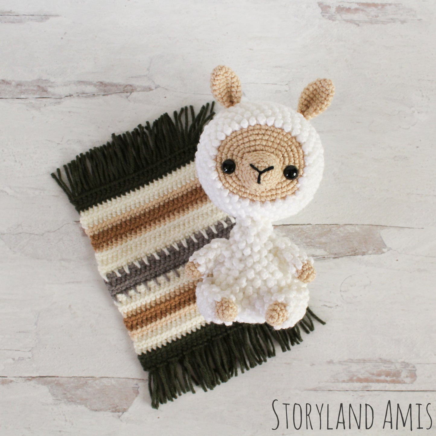 PATTERN Luca the Llama Amigurumi