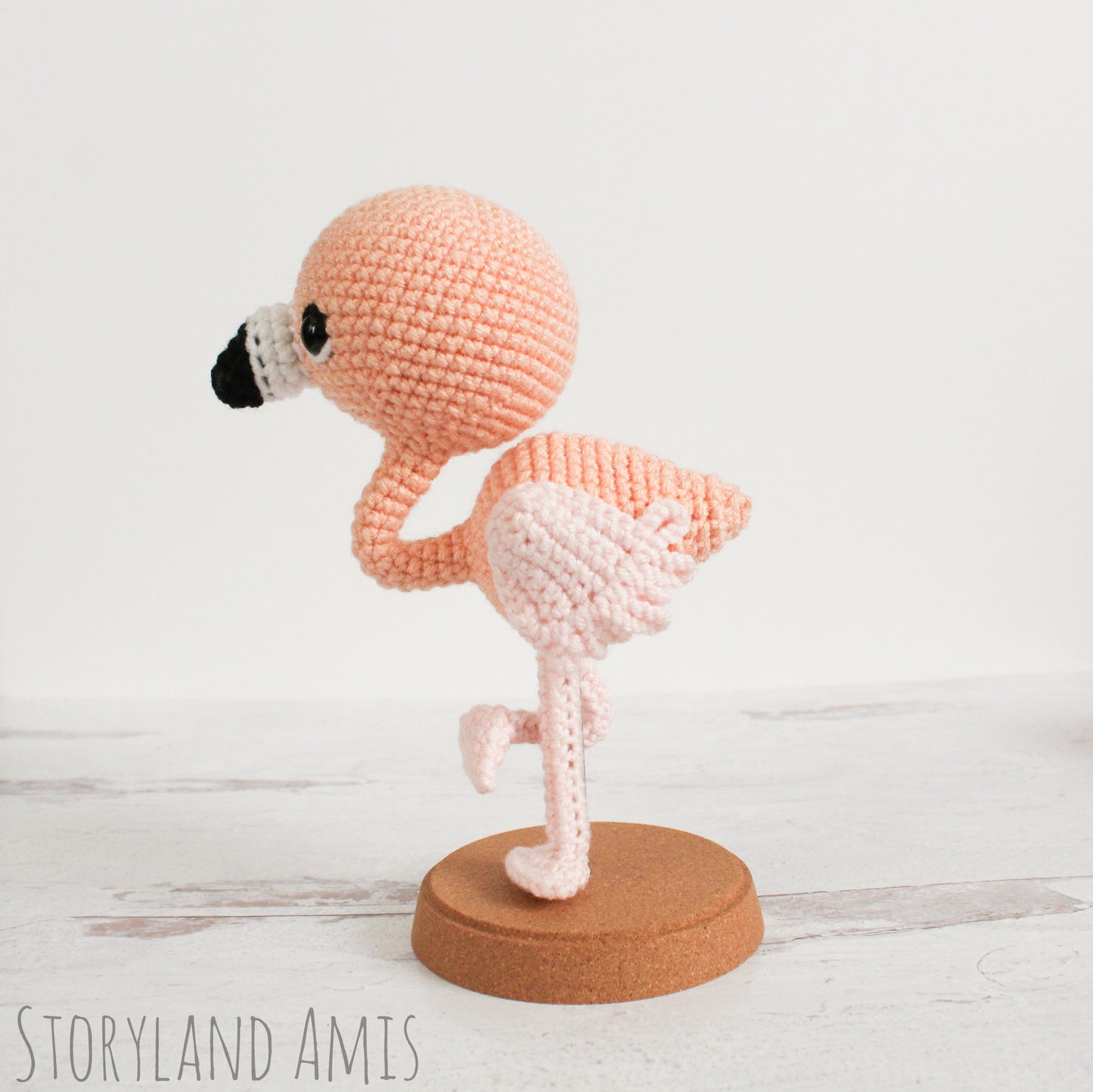 Crochet PATTERN: Penny the Flamingo Amigurumi