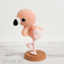 Crochet PATTERN: Penny the Flamingo Amigurumi