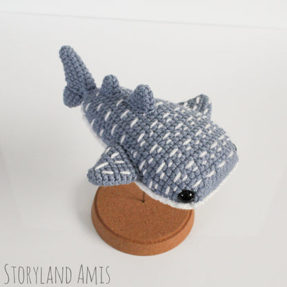 Crochet PATTERN: Jonah the Whale Shark Amigurumi
