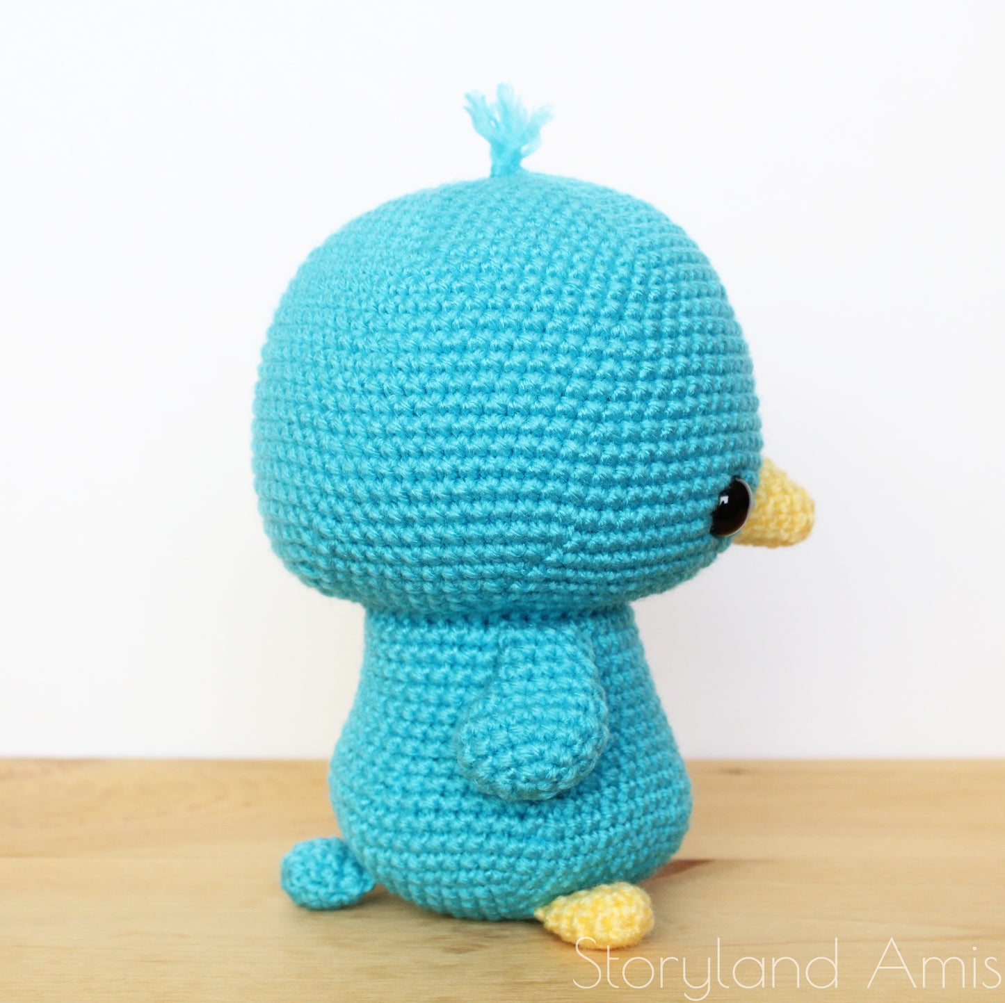 PATTERN Oliver the Cuddle-Sized Bluebird Amigurumi