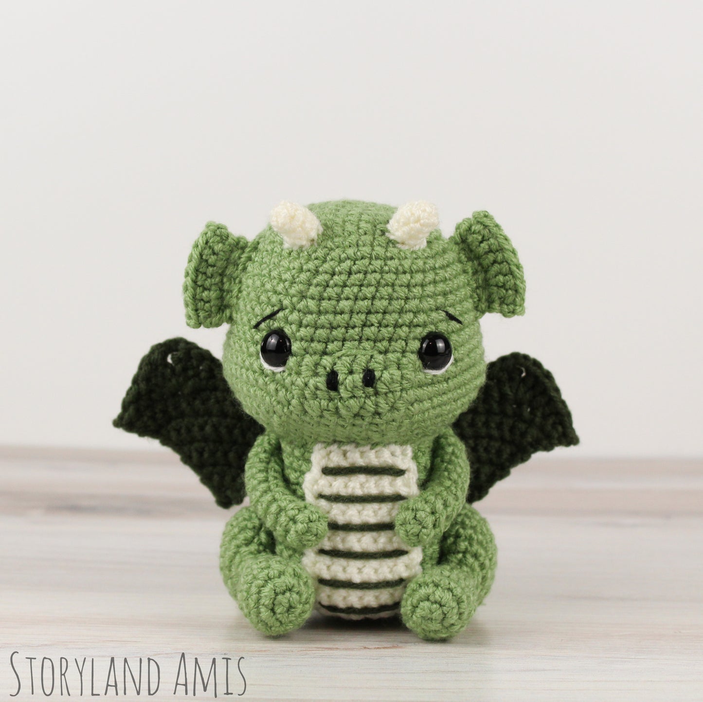 Crochet PATTERN George the Dragon Amigurumi