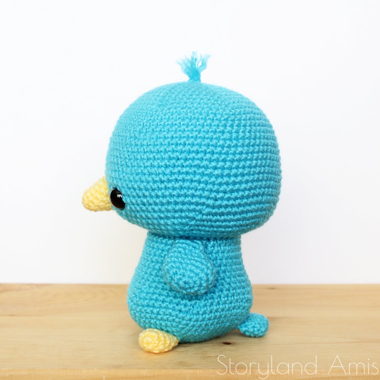 PATTERN Oliver the Cuddle-Sized Bluebird Amigurumi