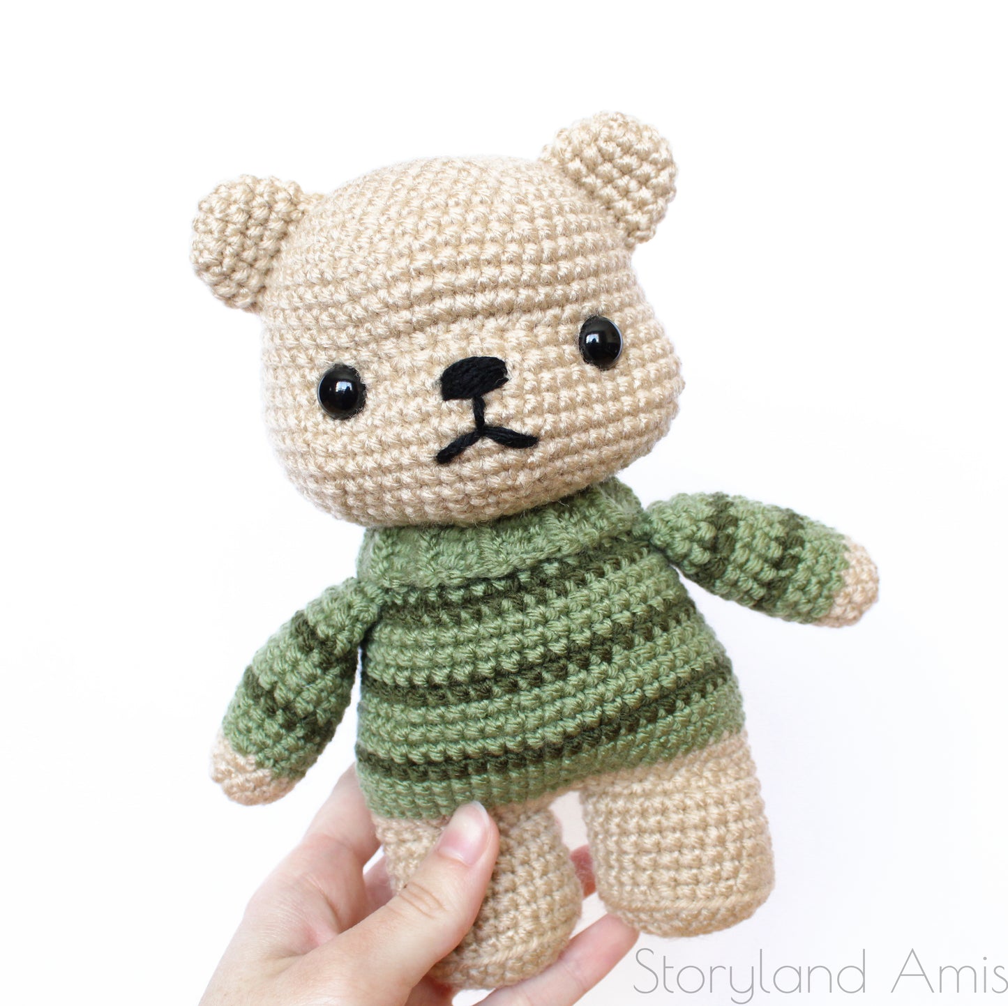 PATTERN Edmond the Cozy Bear Amigurumi