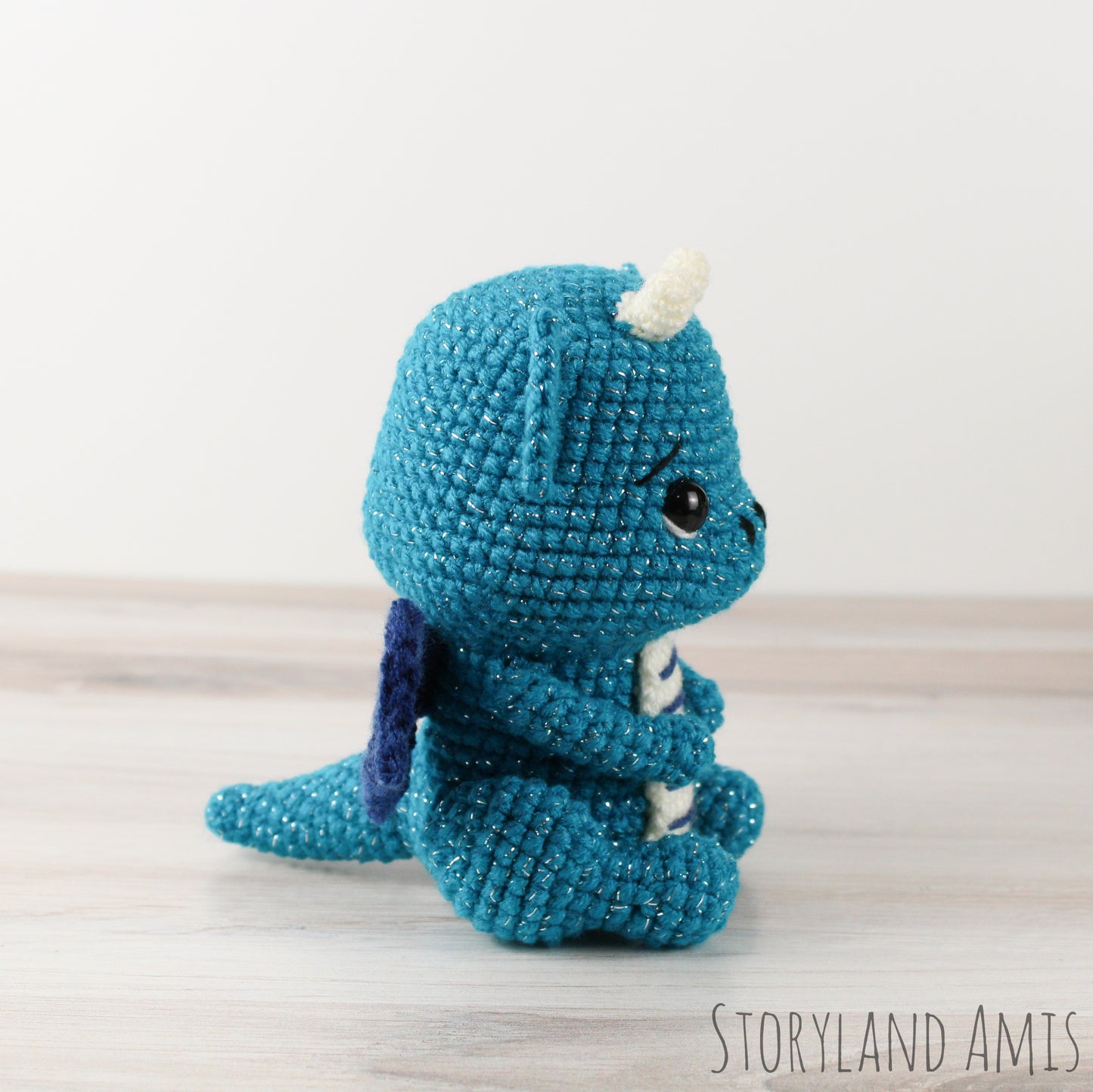 Crochet PATTERN George the Dragon Amigurumi