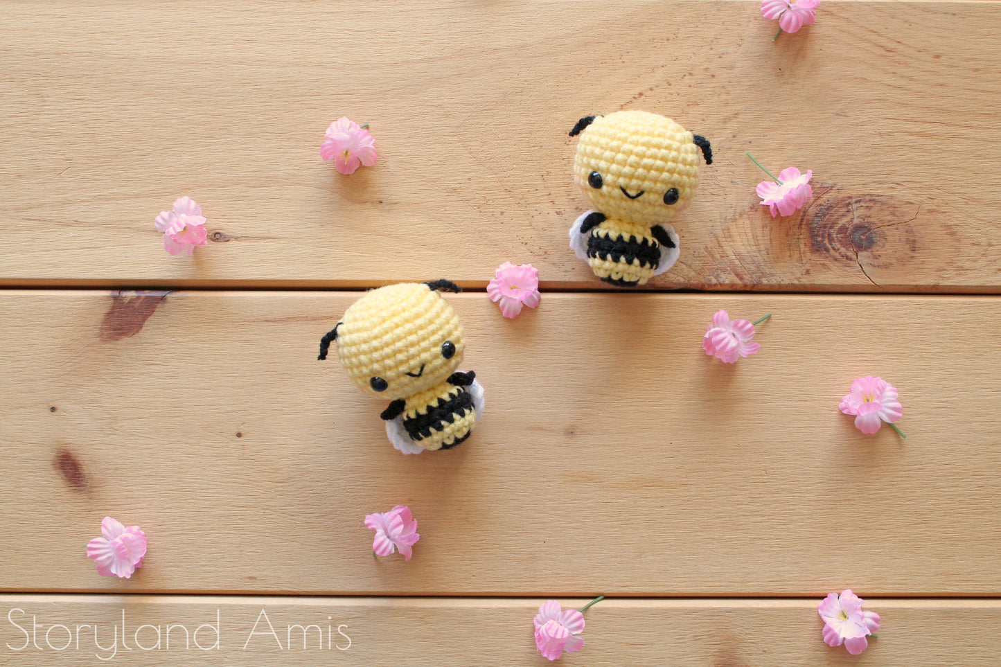PATTERN Burt the Baby Honey Bee Amigurumi