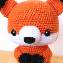 PATTERN Freddy the Cuddle-Sized Fox Amigurumi