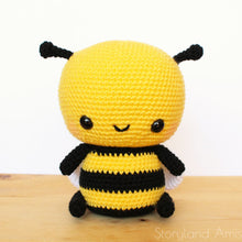 PATTERN Burt the Cuddle-Sized Bumble Bee Amigurumi