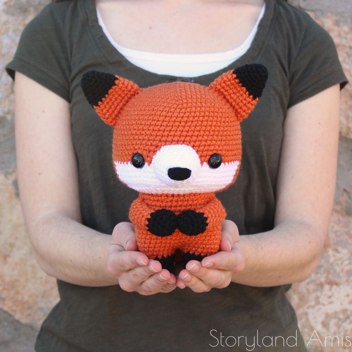 PATTERN Freddy the Cuddle-Sized Fox Amigurumi