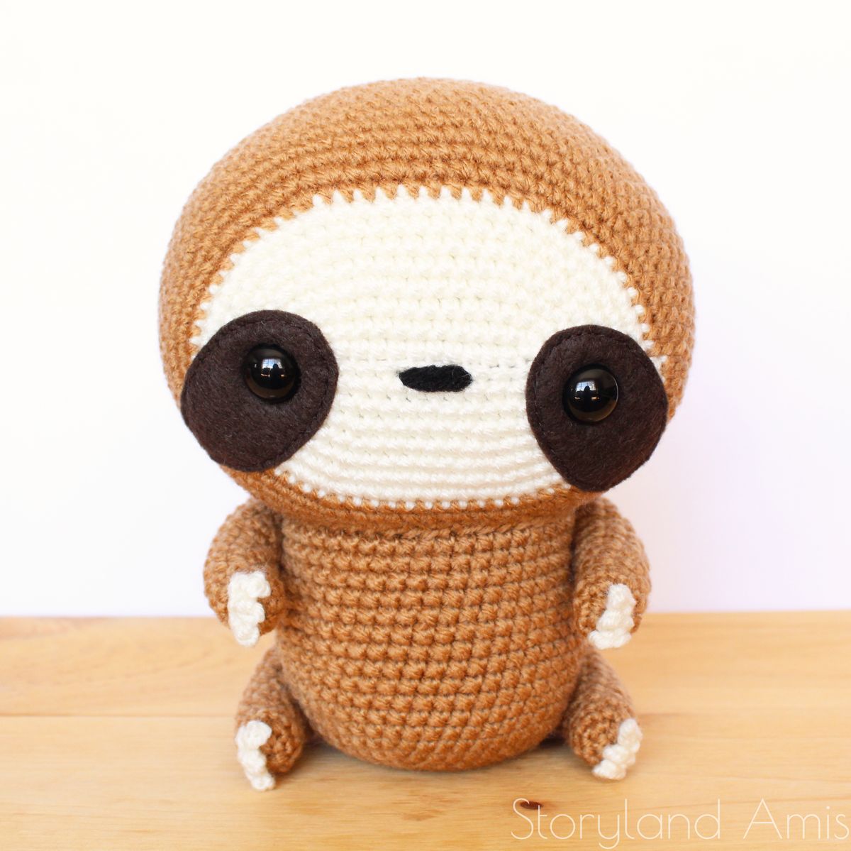 PATTERN Zippy the Cuddle-Sized Sloth Amigurumi