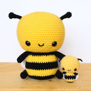 PATTERN Burt the Cuddle-Sized Bumble Bee Amigurumi