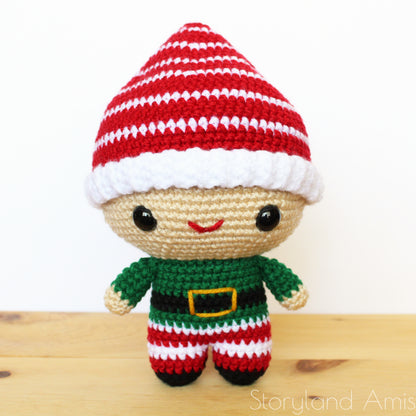 PATTERN Presley the Cuddle-Sized Elf Amigurumi