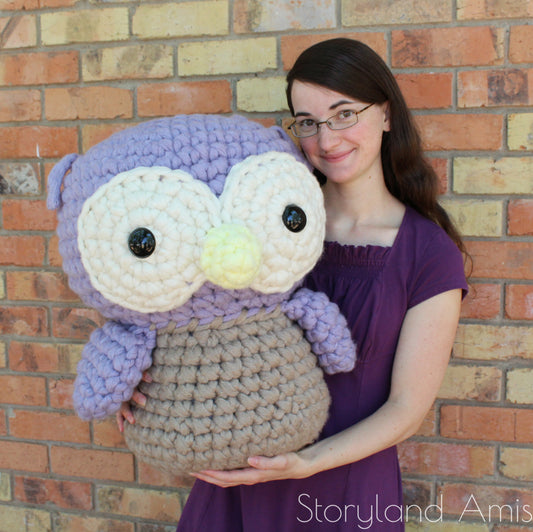 PATTERN Extreme Amigurumi Owen the Owl