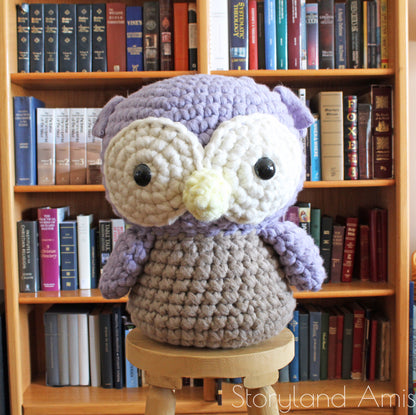 PATTERN Extreme Amigurumi Owen the Owl