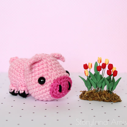 4 PATTERN Pack: Mini Farm Animals