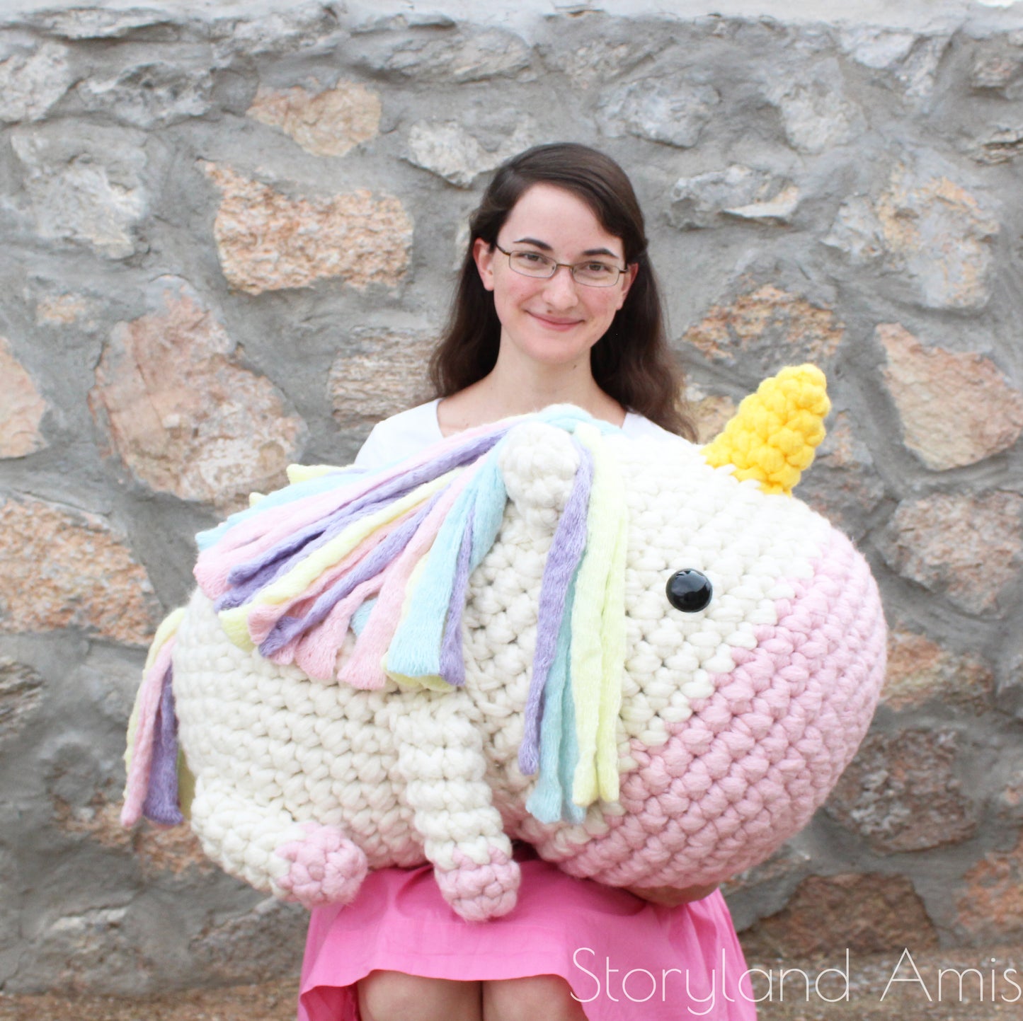PATTERN Extreme Amigurumi Bubbles the Unicorn