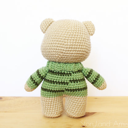 PATTERN Edmond the Cozy Bear Amigurumi