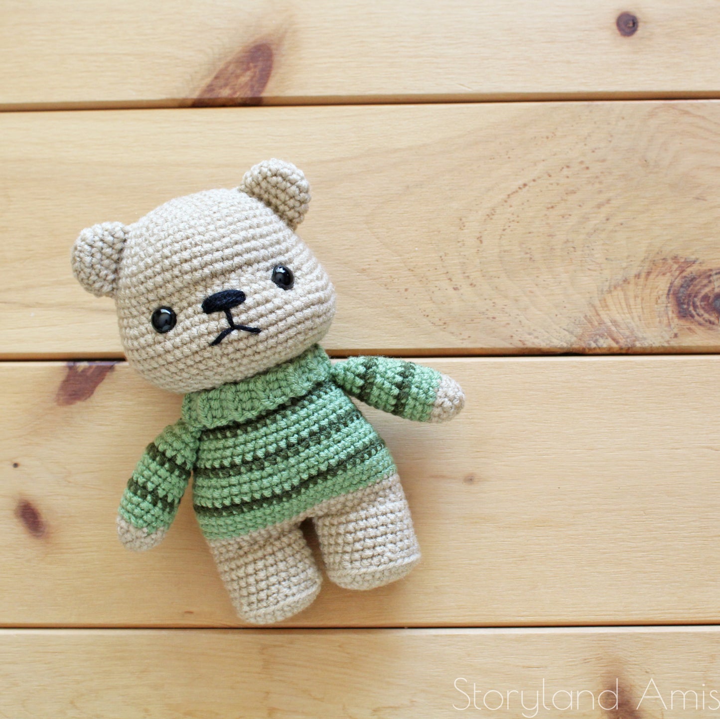 PATTERN Edmond the Cozy Bear Amigurumi