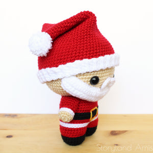 PATTERN Cuddle-Sized Santa Claus Amigurumi