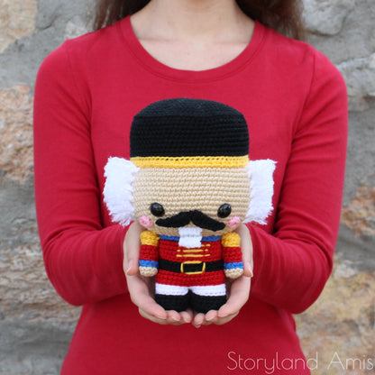 PATTERN Cuddle-Sized Nutcracker Amigurumi
