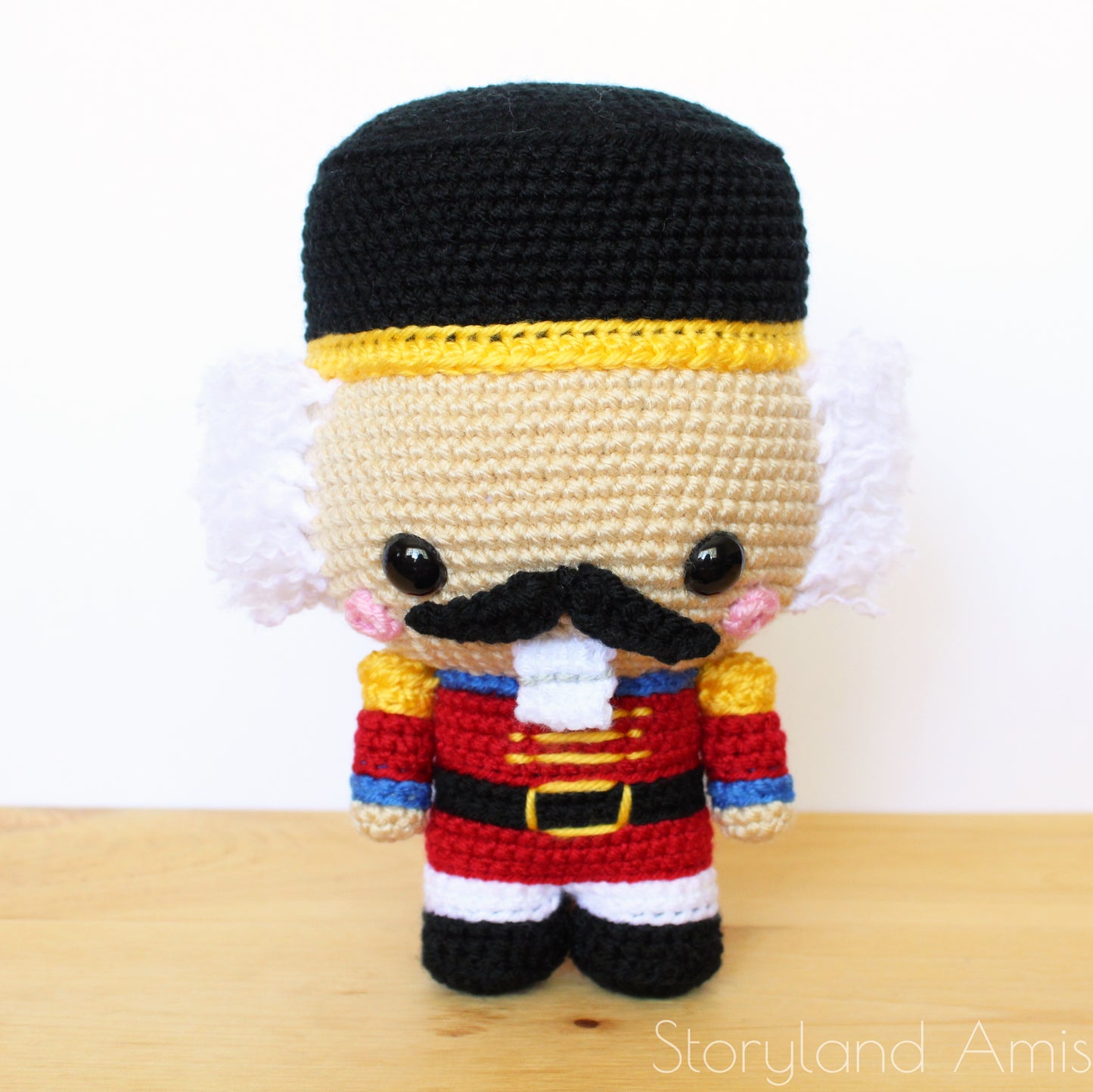 PATTERN Cuddle-Sized Nutcracker Amigurumi