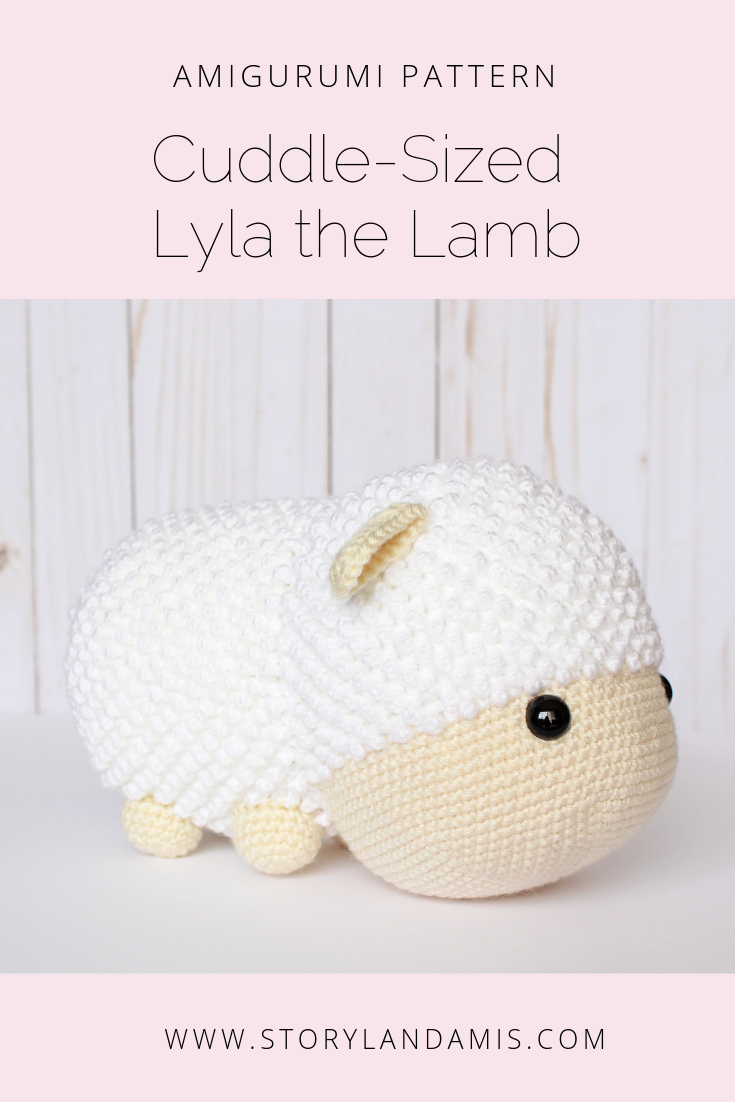 PATTERN Lyla the Cuddle-Sized Lamb Amigurumi