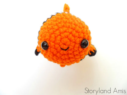 PATTERN Finding Nemo Inspired Clownfish Amigurumi