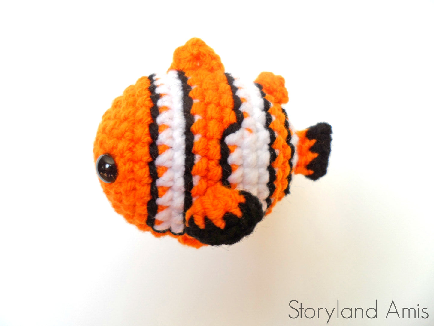 PATTERN Finding Nemo Inspired Clownfish Amigurumi