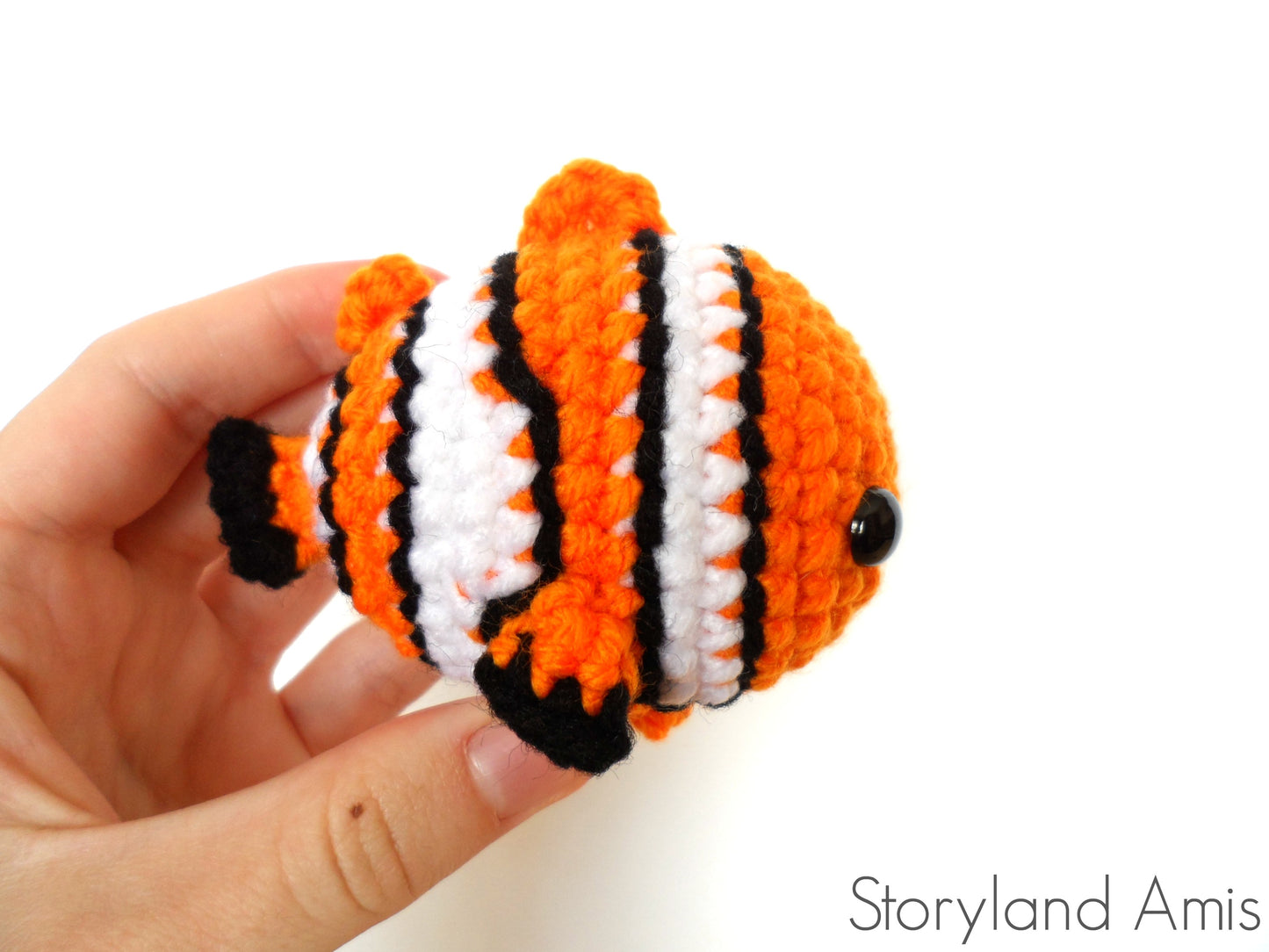 PATTERN Finding Nemo Inspired Clownfish Amigurumi