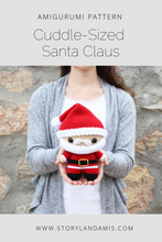 PATTERN Cuddle-Sized Santa Claus Amigurumi
