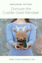 PATTERN Donovan the Cuddle-Sized Reindeer Amigurumi