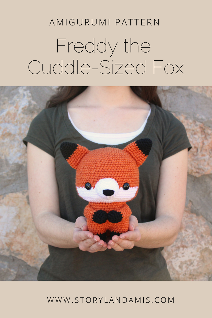 PATTERN Freddy the Cuddle-Sized Fox Amigurumi