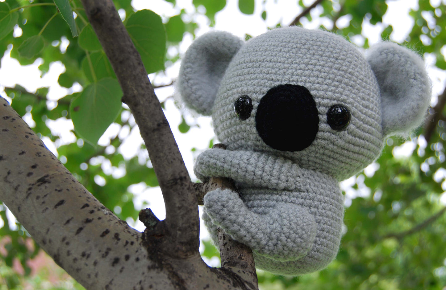 PATTERN Cuddle-Sized Kozy the Koala Amigurumi
