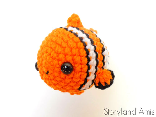 PATTERN Finding Nemo Inspired Clownfish Amigurumi