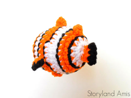 PATTERN Finding Nemo Inspired Clownfish Amigurumi